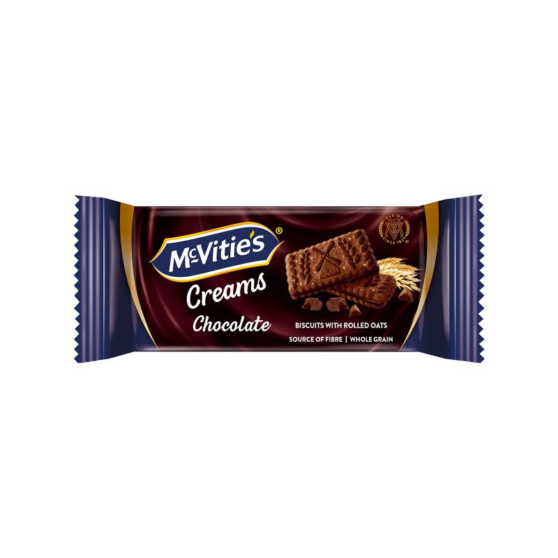 MCVITIE'S μπισκότα creams σάντουιτς σοκολάτας 87gr