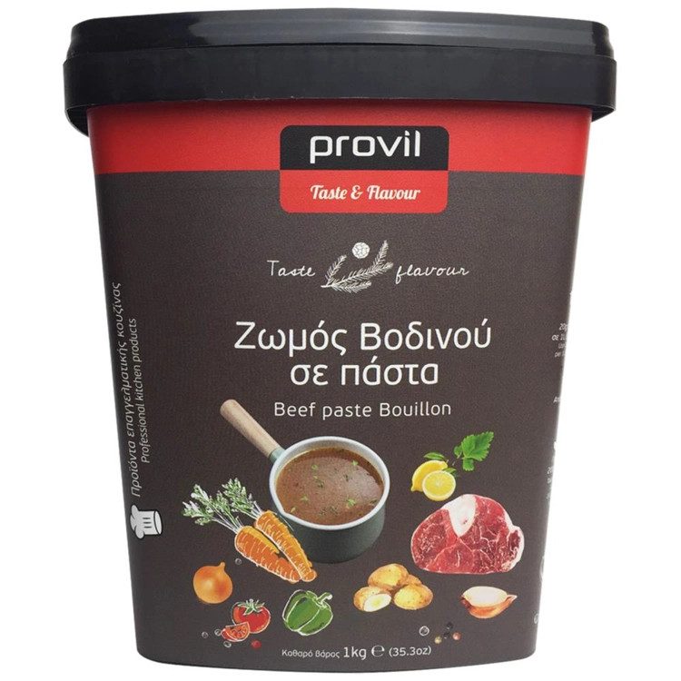 PROVIL ζωμός βοδινού σε πάστα 1kg – Υλικά Μαγειρικής