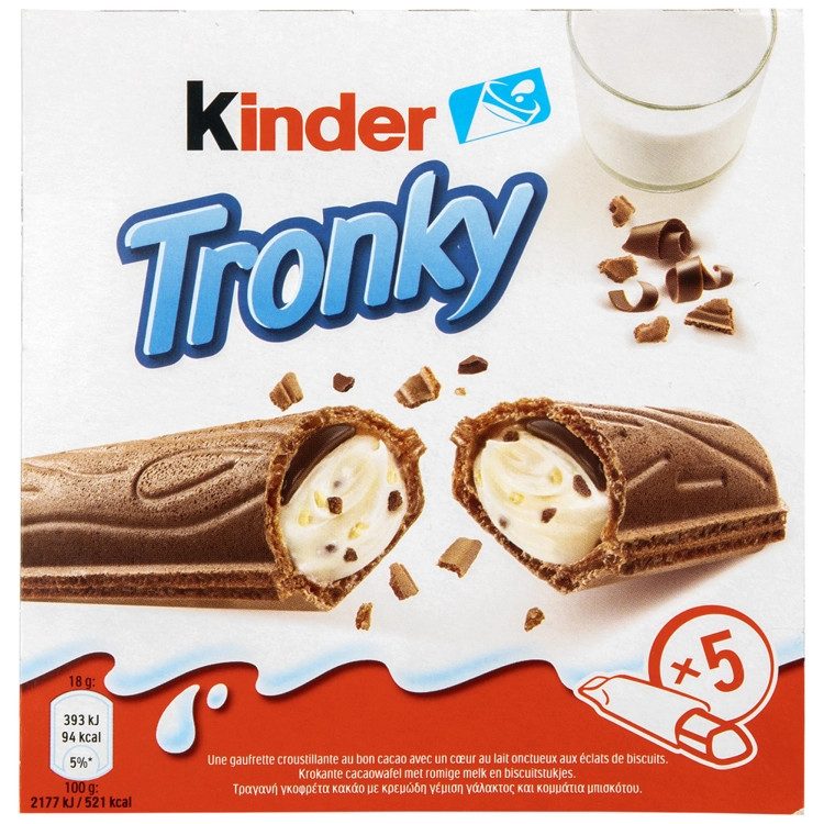 FERRERO Kinder γκοφρέτα tronky 90gr – Σοκολάτες