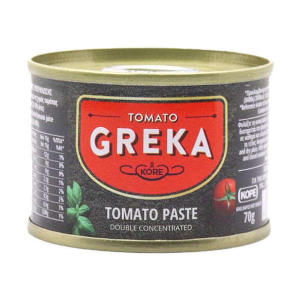 ΓΚΡΕΚΑ τοματοπολτός διπλής συμπύκνωσης 28-30% 70gr – Γκρέκα – Σάλτσες και Dressings