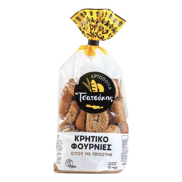 ΤΣΑΤΣΑΚΗΣ κρητικοφουρνιές 400gr – Τσατσάκης – Αρτοσκευάσματα