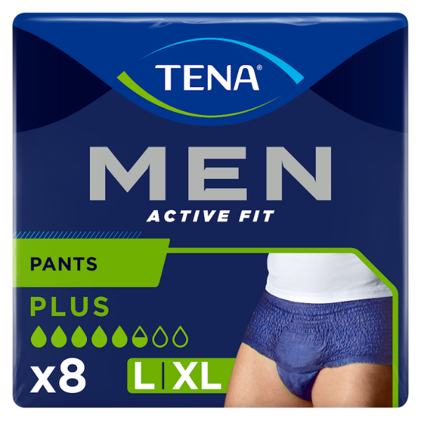 TENA pants men πάνα βρακάκι ακράτειας large - extra large 8τεμ – Πάνες και Βρακάκια Ακράτειας