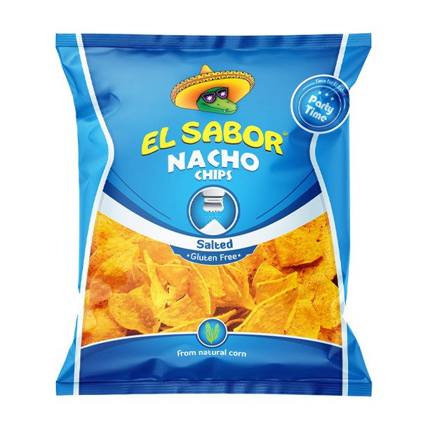 EL SABOR nacho chips αλάτι 225gr – Πατατάκια