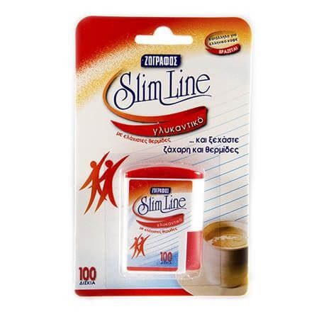ΖΩΓΡΑΦΟΣ slim line γλυκαντικό σε δισκία 100τεμ – Ζωγράφος – Ζάχαρη και Υποκατάστατα