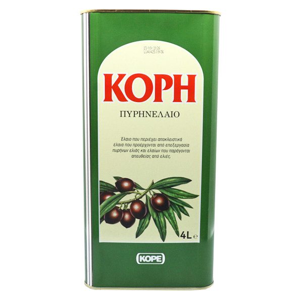ΚΟΡΗ πυρηνέλαιο 4lt – Κόρη – Σπορέλαιο