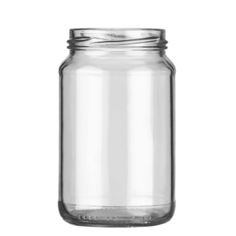 Βάζο γυάλινο χωρίς καπάκι 370ml – MrPanda – Δοχεία και Βάζα Αποθήκευσης