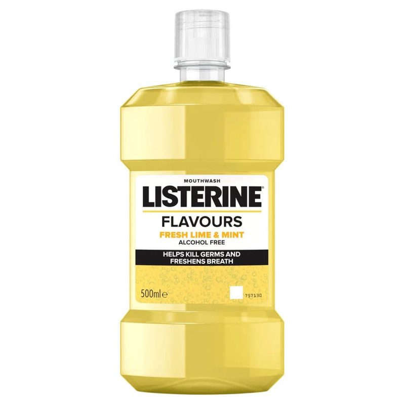 LISTERINE στοματικό διάλυμα fresh lime και mint 500ml – Στοματικά Διαλύματα