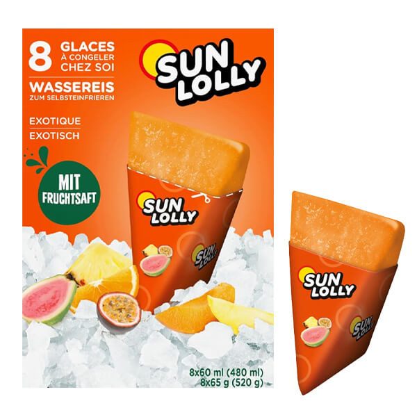 SUN LOLLY γρανίτες exotic 8x60ml – Καραμέλες, Γλειφιτζούρια και Τσίχλες