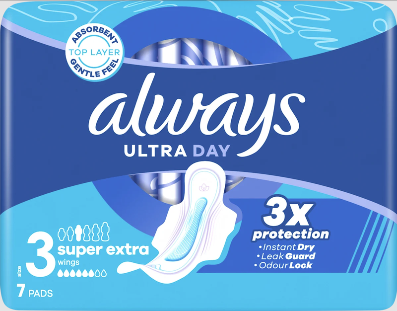 ALWAYS σερβιέτες Ultra Super Extra 7τεμ