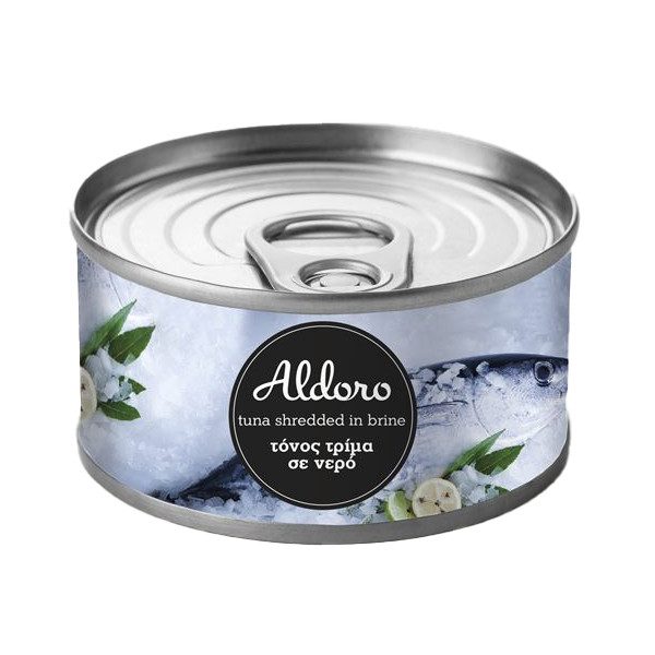 ALDORO τόνος τρίμμα σε νερό 160gr – Τρόφιμα Μακράς Συντήρησης