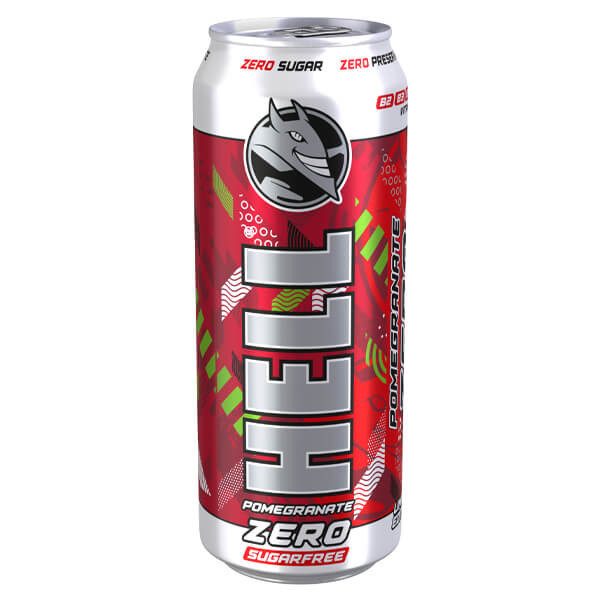 HELL ενεργειακό ποτό Zero Pomegranate 500ml – Αναψυκτικά