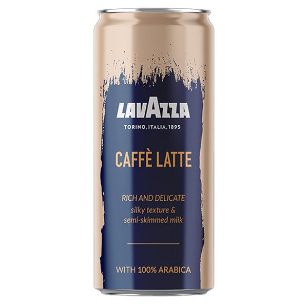 LAVAZZA ρόφημα καφέ caffe latte rich και delicate 250ml – Ροφήματα