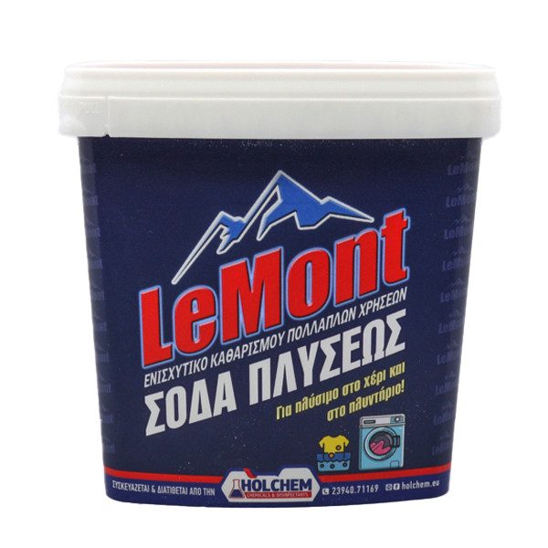 LEMONT σόδα πλύσεως κρυσταλλική 650gr – Ενισχυτικά Πλύσης