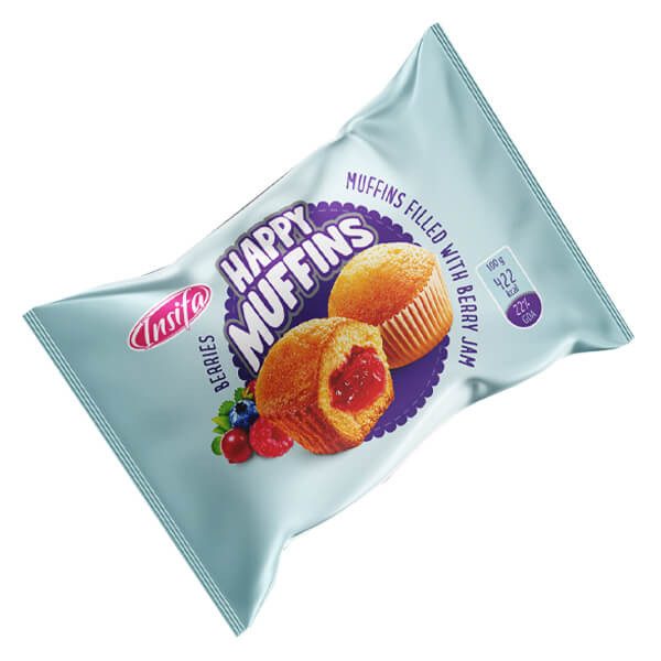 HAPPY MUFFINS κέικ berries 24x40gr – Κέικ, Τσουρέκια και Κρουασάν