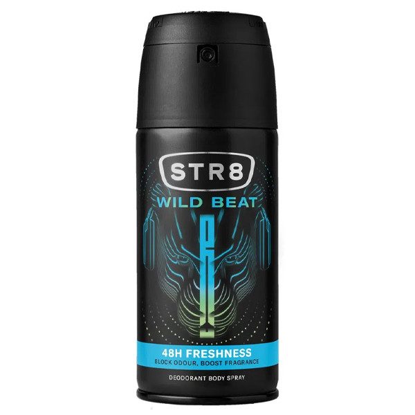 STR8 αποσμητικό σώματος spray wild beat 150ml – Αποσμητικά