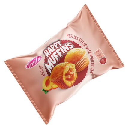 INSIFA κεκάκια happy muffins με βερύκοκκο 40gr – Κέικ, Τσουρέκια και Κρουασάν