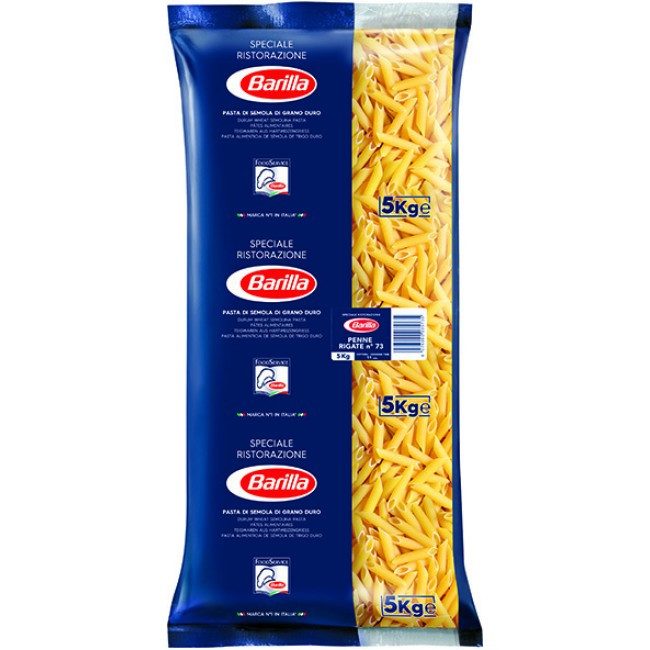 BARILLA ζυμαρικά penne rigate 5kg