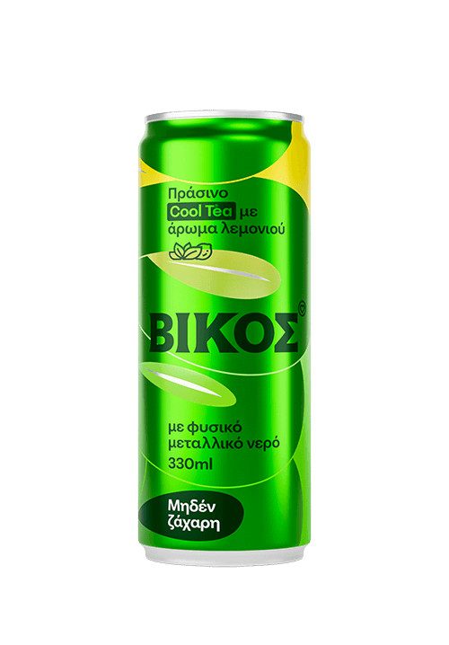 ΒΙΚΟΣ κρύο τσάι λεμόνι χωρίς ζάχαρη 330ml – Βίκος – Αναψυκτικά