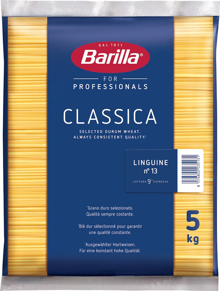 BARILLA ζυμαρικά λιγκουίνι No13 5kg