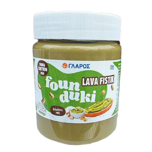 ΓΛΑΡΟΣ Founduki πραλίνα lava fistik 400gr – Γλάρος – Είδη Επάλειψης