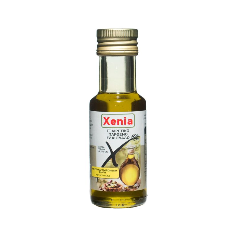 XENIA εξαιρετικό παρθένο ελαιόλαδο σε γυάλινη φιάλη 100ml