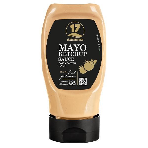 17 Delicatessen σως mayo ketchup 250gr – Σάλτσες και Dressings