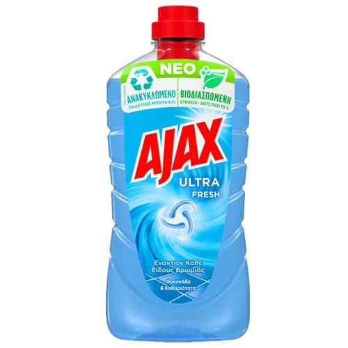 AJAX Ultra υγρό καθαριστικό Φρεσκάδα Ωκεανού 1lt – Καθαριστικά Επιφανειών