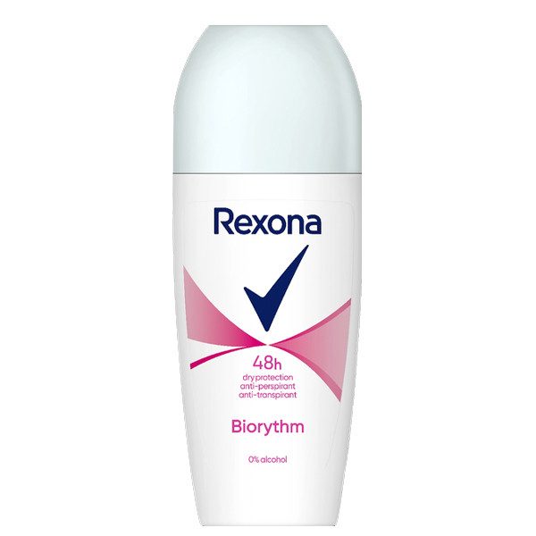 REXONA αποσμητικό σώματος roll-on biorythm 50ml – Αποσμητικά