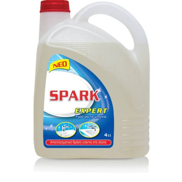 SPARK υγρό καθαριστικό κατά των αλάτων 4lt – Καθαριστικά Μπάνιου