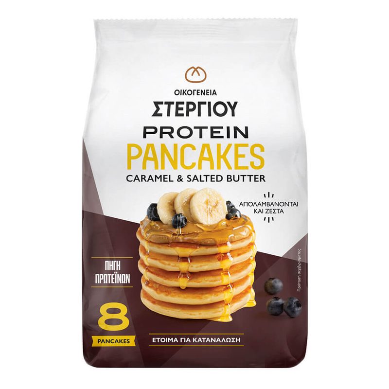 ΟΙΚΟΓΕΝΕΙΑ ΣΤΕΡΓΙΟΥ pancakes protein 200gr – Οικογένεια Στεργίου – Κέικ, Τσουρέκια και Κρουασάν