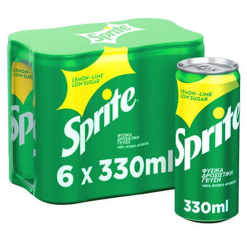 SPRITE αναψυκτικό γκαζόζα 6x330ml – Αναψυκτικά