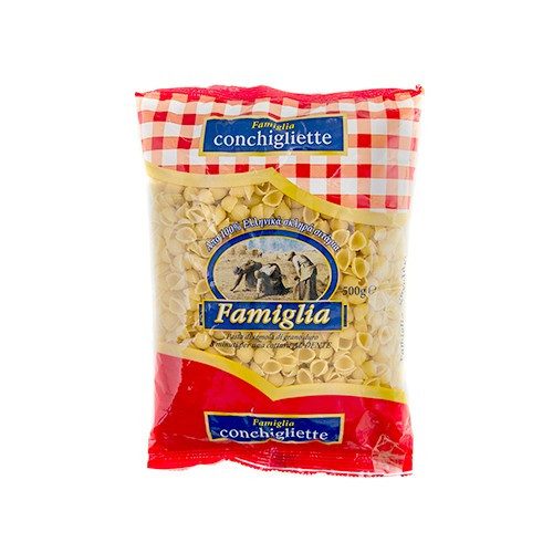 FAMIGLIA ζυμαρικά conchigliette κοχύλια μικρά 500gr