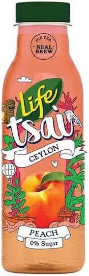 LIFE κρύο τσάι ceylon με ροδάκινο 500ml – Αναψυκτικά