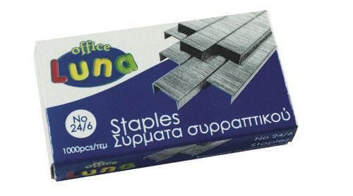 LUNA συρμάτα συρραπτικού No10 1000τεμ – Διακάκης – Σύρματα Συρραπτικού