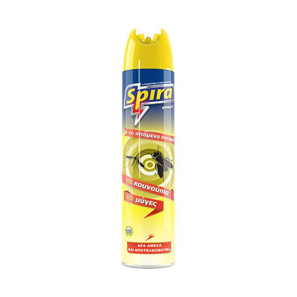 SPIRA εντομοκτόνο για ιπτάμενα έντομα spray 300ml – Εντομοκτόνα και Εντομοαπωθητικά Χώρου
