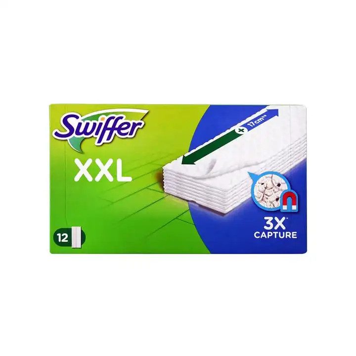 SWIFFER ανταλλακτικά πανάκια για το πάτωμα XXL 11cm 12τεμ – Είδη για Σκούπισμα και Σφουγγάρισμα