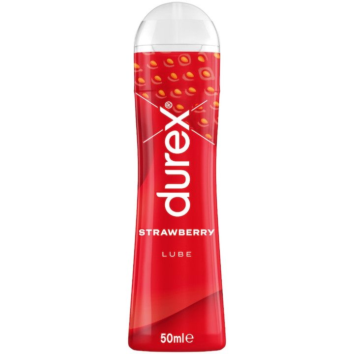 DUREX λιπαντικό με άρωμα φράουλας 50ml – Λιπαντικά για Sex