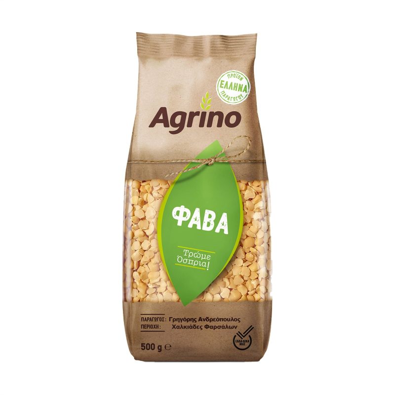 AGRINO φάβα φαρσάλων 500gr – Όσπρια