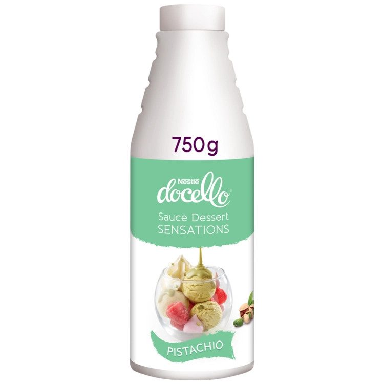 NESTLE Docello σιρόπι φυστικιού 750gr – Επικαλύψεις / Toppings Ζαχαροπλαστικής