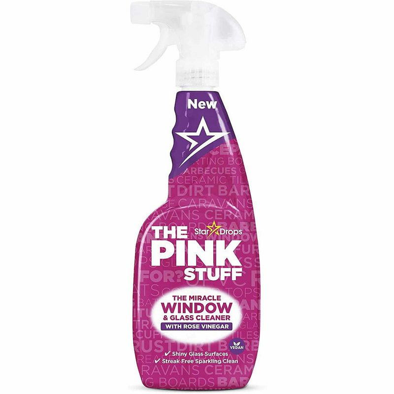 THE PINK STUFF υγρό καθαριστικό τζαμιών με ξύδι spray 750ml – Καθαριστικά Επιφανειών