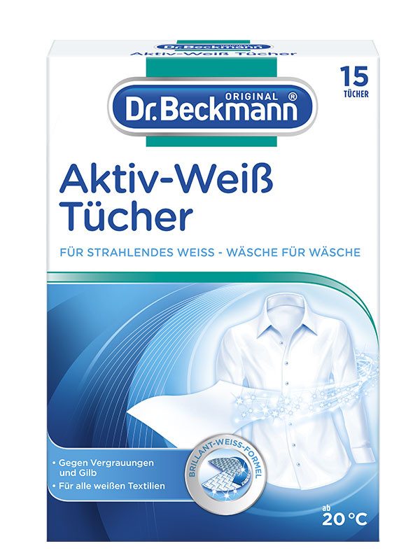 DR. BECKMANN ενισχυτικά πανάκια κατά του γκριζαρίσματος 15τεμ – Ενισχυτικά Πλύσης