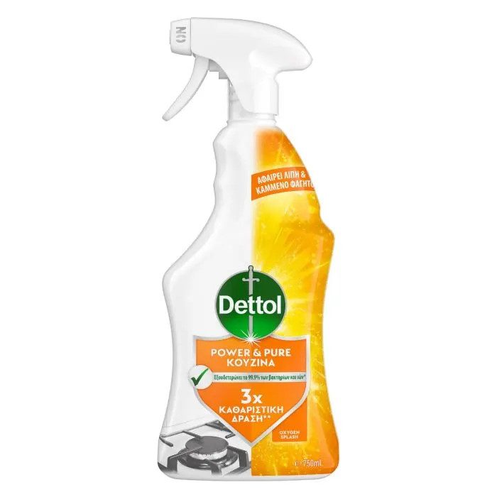 DETTOL υγρό καθαριστικό επιφανειών για την κουζίνα spray 750ml – Καθαριστικά Κουζίνας