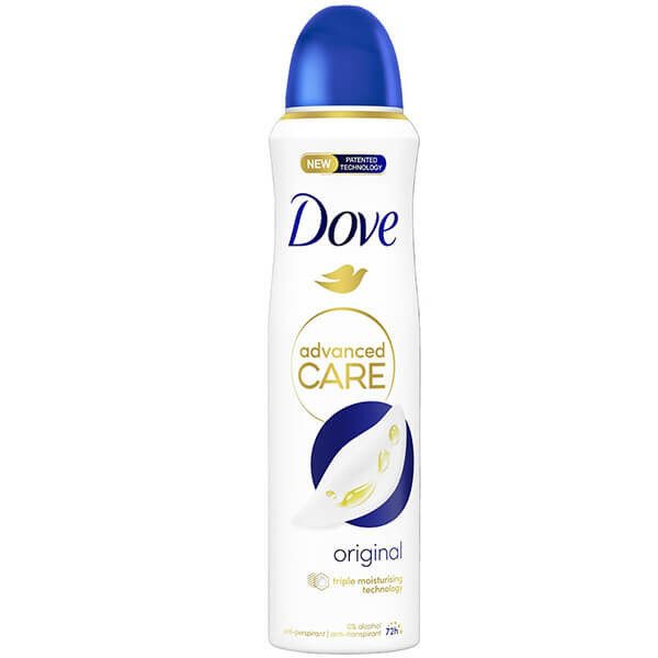 DOVE αποσμητικό σώματος spray Advanced Care Original 150ml – Αποσμητικά