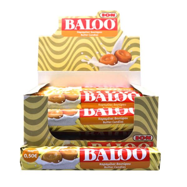 ΙΟΝ καραμέλες Baloo βουτύρου 15x52gr – Καραμέλες, Γλειφιτζούρια και Τσίχλες