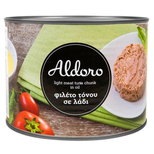 ALDORO φιλέτο τόνου σε λάδι 1705gr – Τρόφιμα Μακράς Συντήρησης