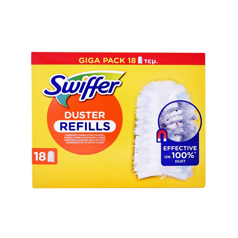 SWIFFER duster ανταλλακτικά φτερά 18τεμ – Είδη Ξεσκονίσματος