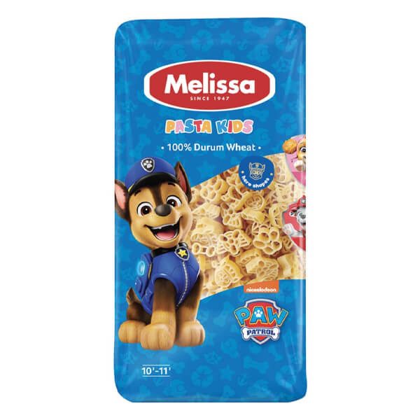 MELISSA ζυμαρικά kids paw patrol 400gr