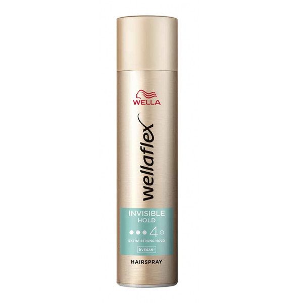 WELLAFLEX hair spray μαλλιών invisible hold No4 250ml – Styling Spray Μαλλιών