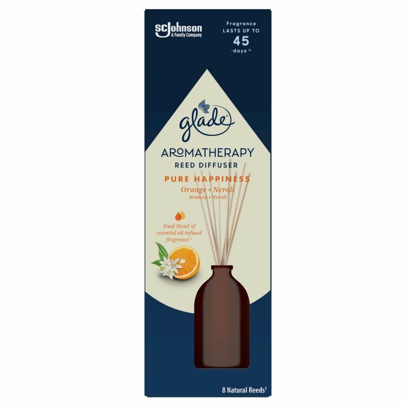 GLADE αρωματικό χώρου με stick Pure Happiness 80ml – Αρωματικά Χώρου