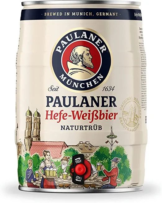 PAULANER Hefe-Weiss μπύρα 5lt – Μπύρες